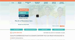 Desktop Screenshot of nofdentistry.com